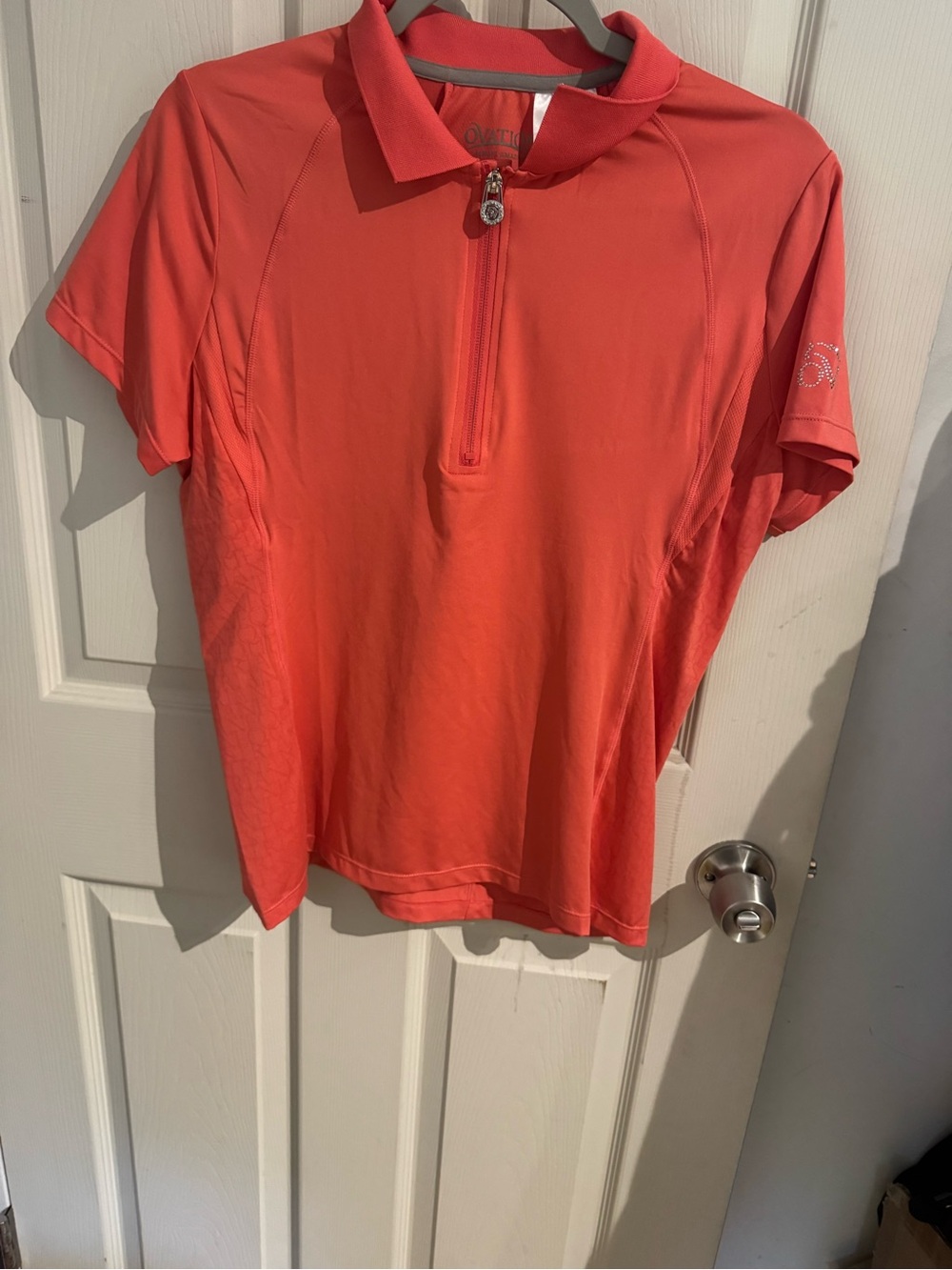 Ovation Equestrian Technical Half-Zip Polo Size Large